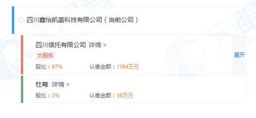 四川信托所持鑫怡凱盛科技1164萬元股權(quán)遭凍結(jié)，計算機軟硬件業(yè)務(wù)引發(fā)關(guān)注